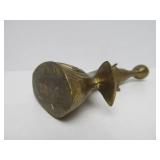 Group of Vintage Solid Brass Animals - Horse Bird Ram & Dolphin