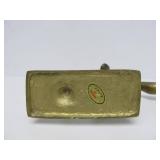 Group of Vintage Solid Brass Animals - Horse Bird Ram & Dolphin