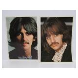 Lot of 4 Vintage BEATLES Photos