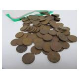 Unsearched Estate Lot of Old US Wheat Pennies