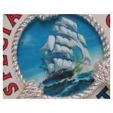 Working Vintage SPECIAL EXPORT Lighted Ship