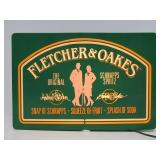 Working Vintage FLETCHER & OAKES Lighted Schnapp