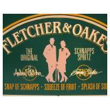 Working Vintage FLETCHER & OAKES Lighted Schnapp