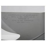 Vintage ROYALITE Portable Typewriter w/Cute Vintage Puppy Dog Cover