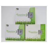 3 New Unused Green Drive External Hard Drives
