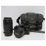 Yasmica & Canon Film Camera w/Cases & Accessories