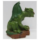 Very Cool Vintage Gargoyle Chalkware Statue