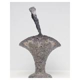 Lovely Antique Ornately Decorated Chased Silver Plated Basket by the Barbour Silver Company