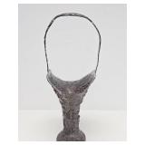 Lovely Antique Ornately Decorated Chased Silver Plated Basket by the Barbour Silver Company