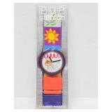 Vintage SWATCH "Pop" Watch w/Case