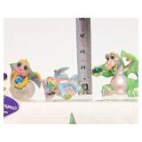 Group of Franklin Mint MOOD DRAGONS & Signed Numbered Dragon Figure