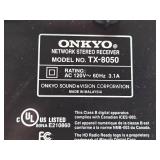 Working ONKYO Model TX-8050 Network Stereo Receiver