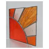 Great Looking Lot of Colorful Stained Glass Window Hangings