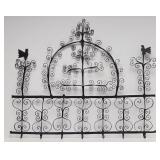 Vintage/Antique Spanish Style Wrought Iron Wall Rack