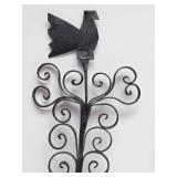Vintage/Antique Spanish Style Wrought Iron Wall Rack