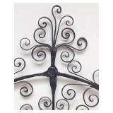 Vintage/Antique Spanish Style Wrought Iron Wall Rack