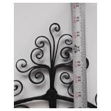 Vintage/Antique Spanish Style Wrought Iron Wall Rack