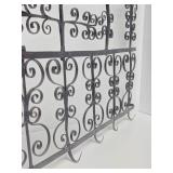 Vintage/Antique Spanish Style Wrought Iron Wall Rack