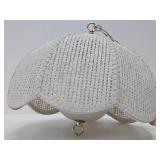 Very Nice Large Hanging White Pendant Lamp