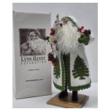 Large Signed Mint in Box Lynn Haney Collection Santa Claus Statue