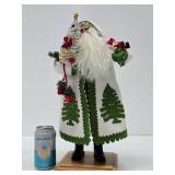 Large Signed Mint in Box Lynn Haney Collection Santa Claus Statue