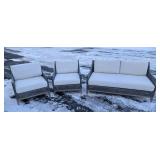 Quality Restoration Hardware 3-Piece Indoor/Outdoor Patio Set