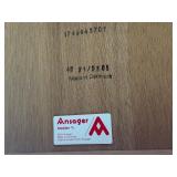 Wonderful Danish Modern Teak Wood Mobler Ansagar Expandable Dining Table w/Set of 4 J.L. MOLLER Chairs