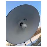 Working Contemporary Black Metal Arc Floor Lamp