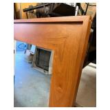 Excellent Quality and Condition Large Danish Modern Square Wall Mirror