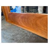 Excellent Quality and Condition Large Danish Modern Square Wall Mirror