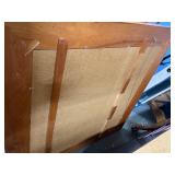 Excellent Quality and Condition Large Danish Modern Square Wall Mirror