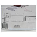 Brand New Sequoia White Heavy Duty Mailbox