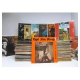 Large Lot of Assorted Vinyl Records Country & other Mixed Genres