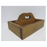 Group of Primitive Woodenware & Enameled Pitcher