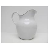 Group of Primitive Woodenware & Enameled Pitcher