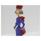 Group of Assorted Statue & Musical Nutcracker Soldier