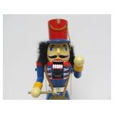 Group of Assorted Statue & Musical Nutcracker Soldier