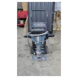 Makita Electric Jackhammer with Cart and (4) Bits