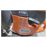 Husqvarna K770 Concrete Saw With Diamond Blade