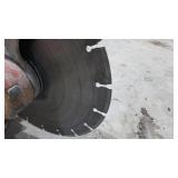 Husqvarna K770 Concrete Saw With Diamond Blade