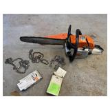 Stihl 028 AV Super Wood Boss with Extra Chains and 18" Bar