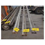 Cushion Cut Wall Saw Track, 122.5"...