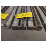 (2) Cushion Cut Wall Saw Tracks, 89...