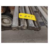 (2) Cushion Cut Wall Saw Tracks, 89...