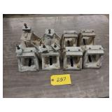 (8) Wall Saw Track Mounting Blocks...