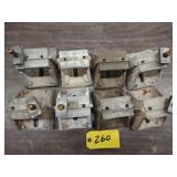 (8) Wall Saw Track Mounting Blocks...