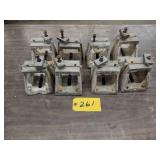 (8) Wall Saw Track Mounting Blocks...
