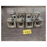 (8) Wall Saw Track Mounting Blocks...