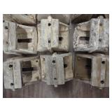 (12) Wall Saw Track Mounting Blocks...