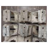 (12) Wall Saw Track Mounting Blocks...